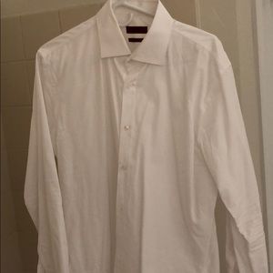 BOSS Hugo Boss white button down